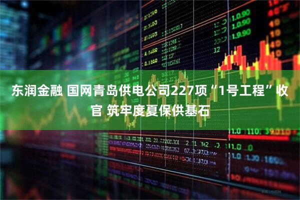 东润金融 国网青岛供电公司227项“1号工程”收官 筑牢度夏保供基石